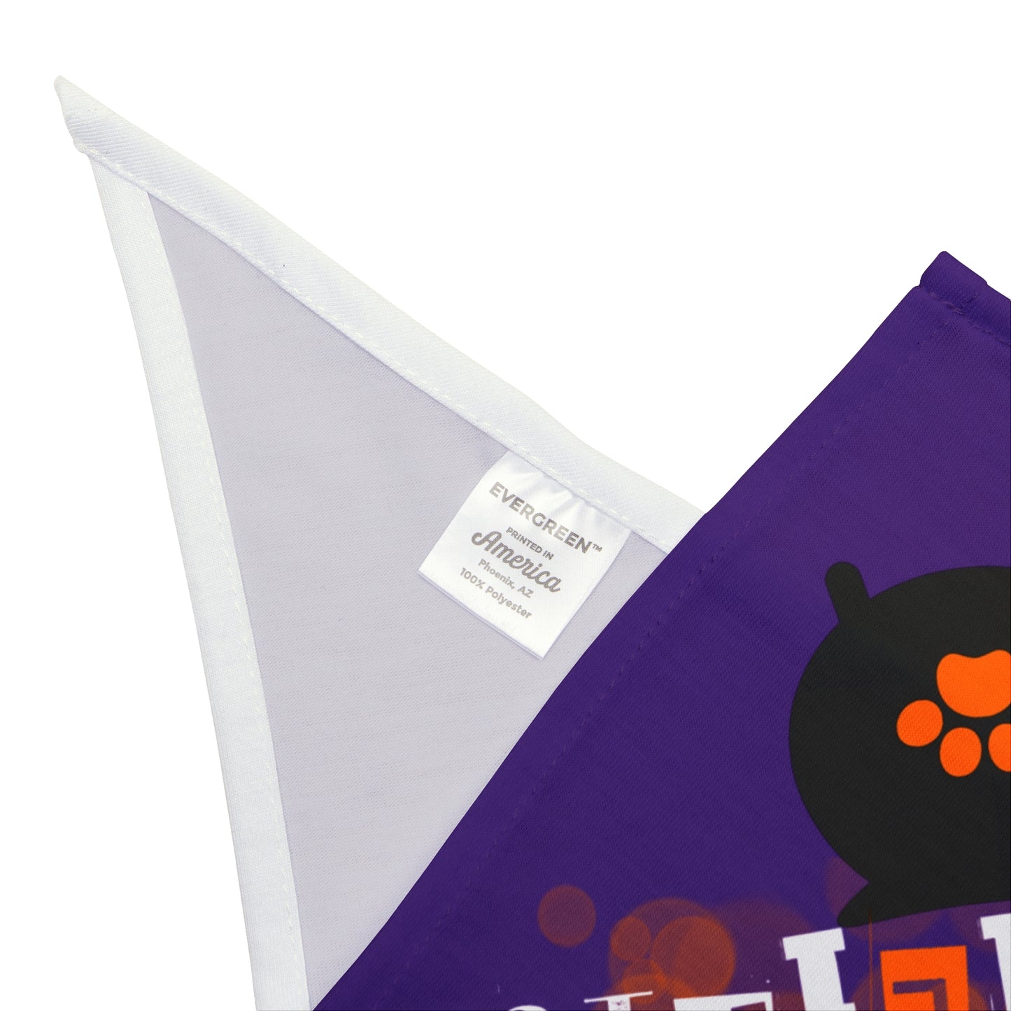 "My Familiar" Matching Pet Bandana 👻 Purple Halloween Costume Accessory